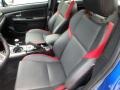 Carbon Black Front Seat Photo for 2016 Subaru WRX #127233913