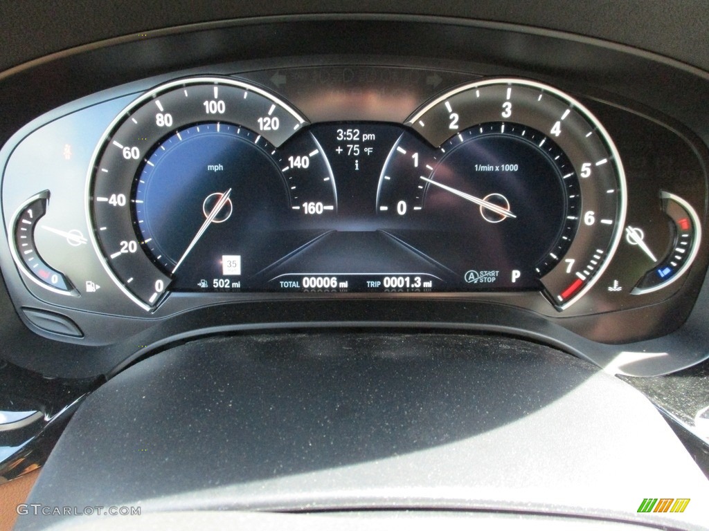 2018 5 Series 530i xDrive Sedan - Alpine White / Cognac photo #20