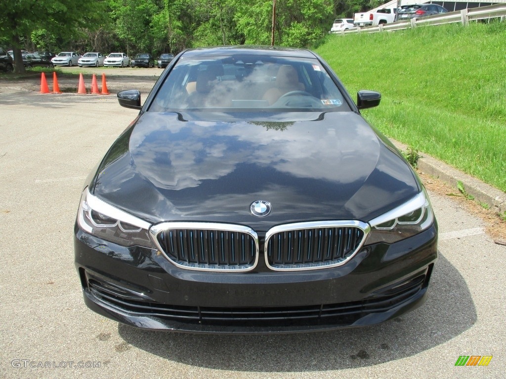 2018 5 Series 530e iPerfomance xDrive Sedan - Jet Black / Cognac photo #8