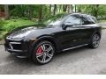 Jet Black Metallic 2014 Porsche Cayenne Turbo S