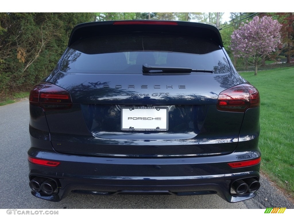 2018 Cayenne GTS - Moonlight Blue Metallic / Black photo #5