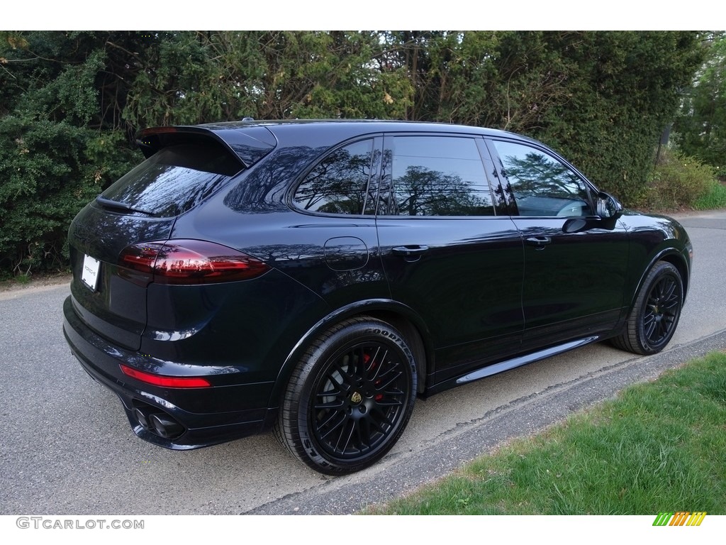 2018 Cayenne GTS - Moonlight Blue Metallic / Black photo #6