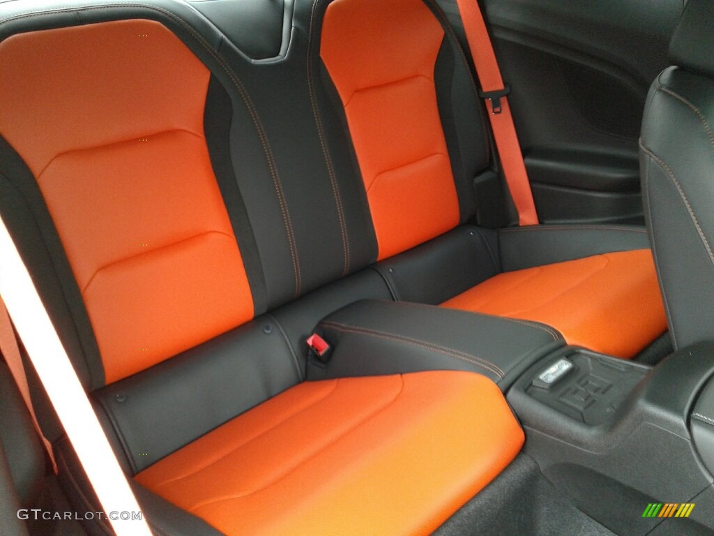 2018 Chevrolet Camaro LT Coupe Hot Wheels Package Rear Seat Photo #127237888