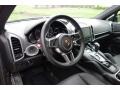 Black 2018 Porsche Cayenne Standard Cayenne Model Steering Wheel