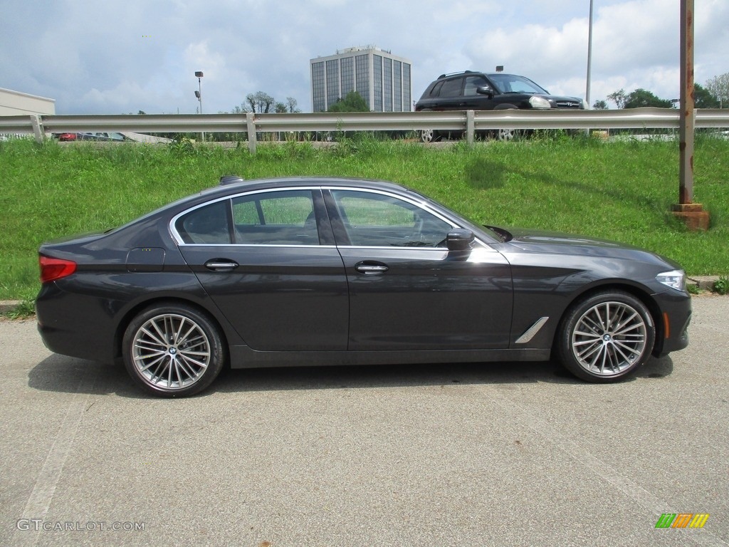 2018 5 Series 540i xDrive Sedan - Dark Graphite Metallic / Black photo #2