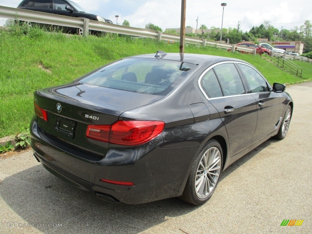 2018 5 Series 540i xDrive Sedan - Dark Graphite Metallic / Black photo #3