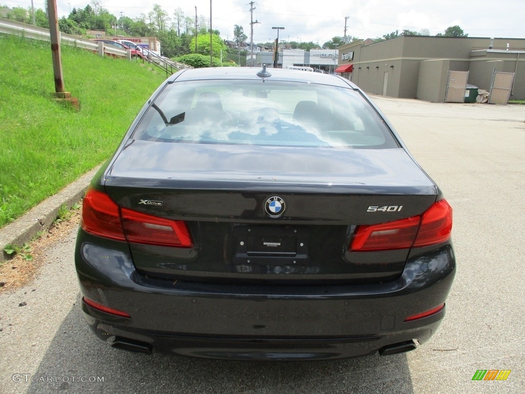 2018 5 Series 540i xDrive Sedan - Dark Graphite Metallic / Black photo #4