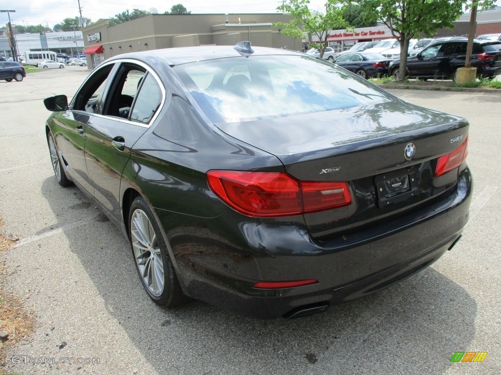 2018 5 Series 540i xDrive Sedan - Dark Graphite Metallic / Black photo #5