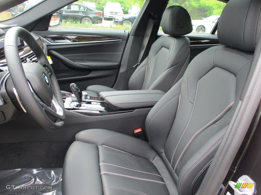 2018 5 Series 540i xDrive Sedan - Dark Graphite Metallic / Black photo #11