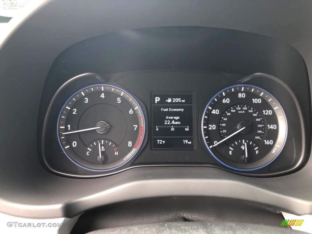 2018 Hyundai Kona Limited Gauges Photos