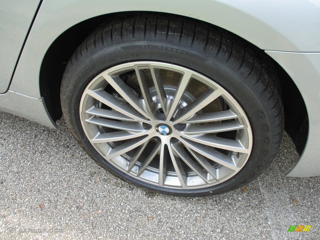 2018 5 Series 540i xDrive Sedan - Glacier Silver Metallic / Black photo #6