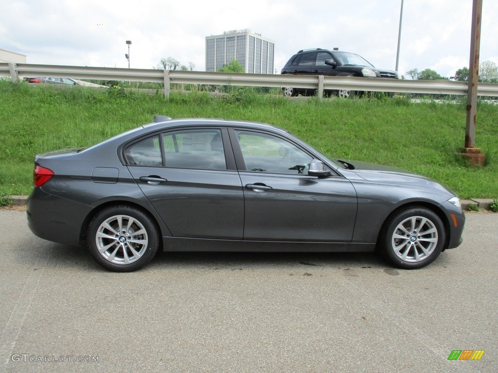 2018 3 Series 320i xDrive Sedan - Mineral Grey Metallic / Black photo #2