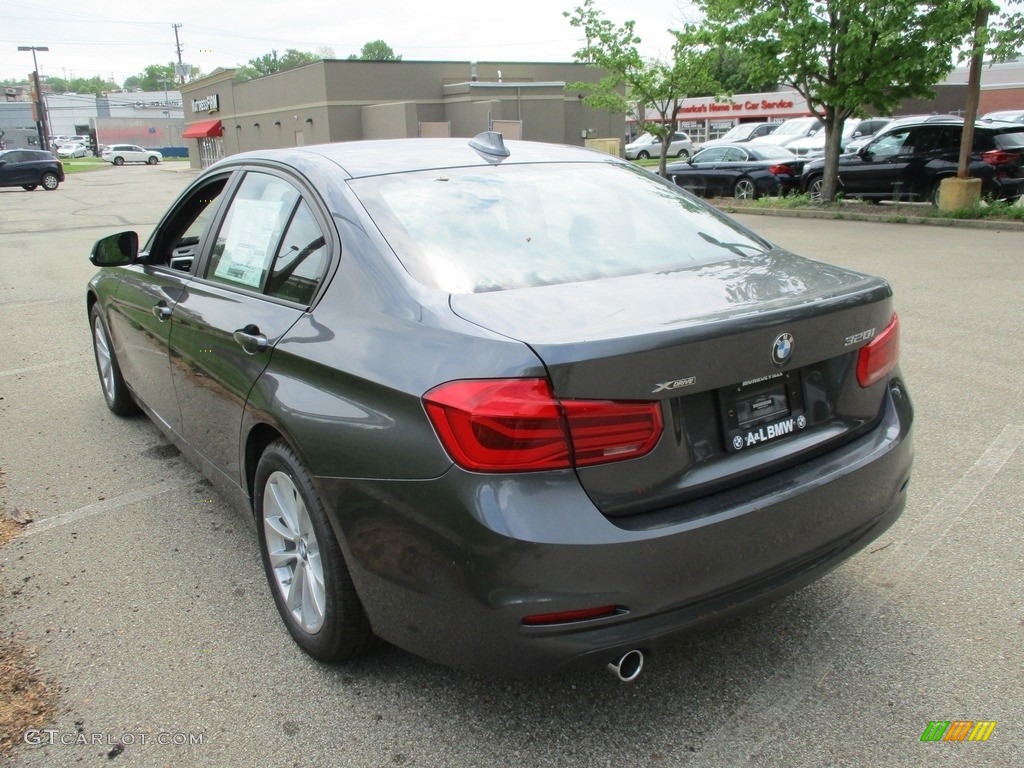 2018 3 Series 320i xDrive Sedan - Mineral Grey Metallic / Black photo #5