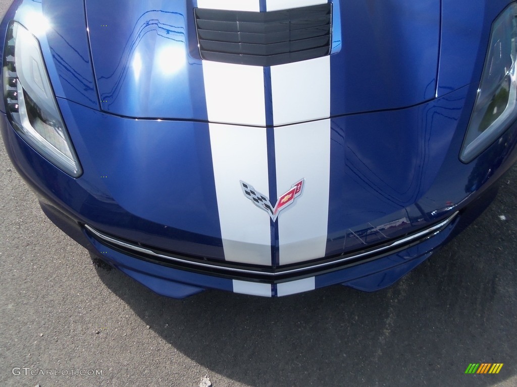 2019 Corvette Stingray Convertible - Admiral Blue Metallic / Gray photo #4