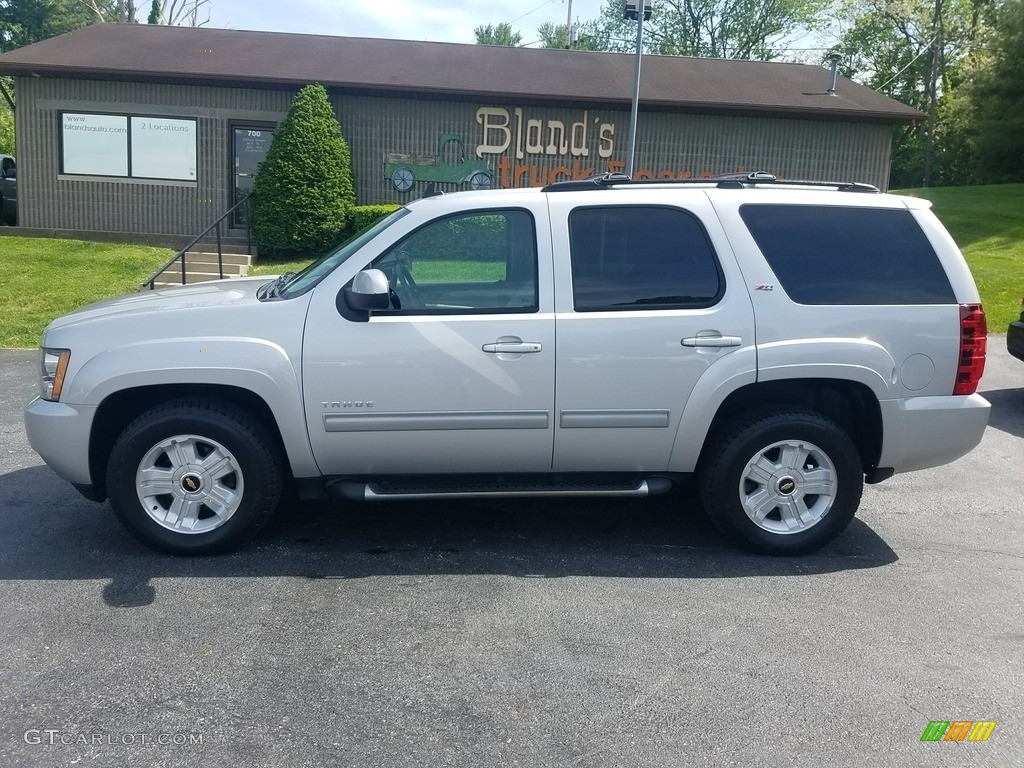 2010 Tahoe LT 4x4 - Sheer Silver Metallic / Light Titanium/Dark Titanium photo #1