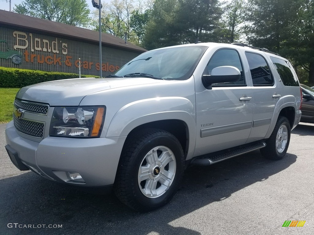 2010 Tahoe LT 4x4 - Sheer Silver Metallic / Light Titanium/Dark Titanium photo #2