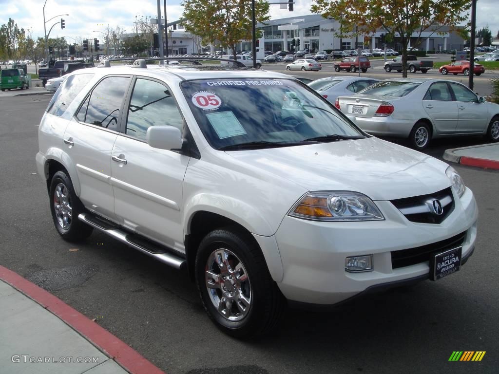 2005 MDX  - Taffeta White / Saddle photo #3