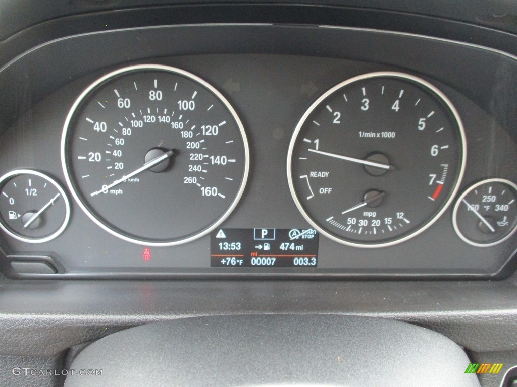 2018 3 Series 320i xDrive Sedan - Mineral Grey Metallic / Black photo #20
