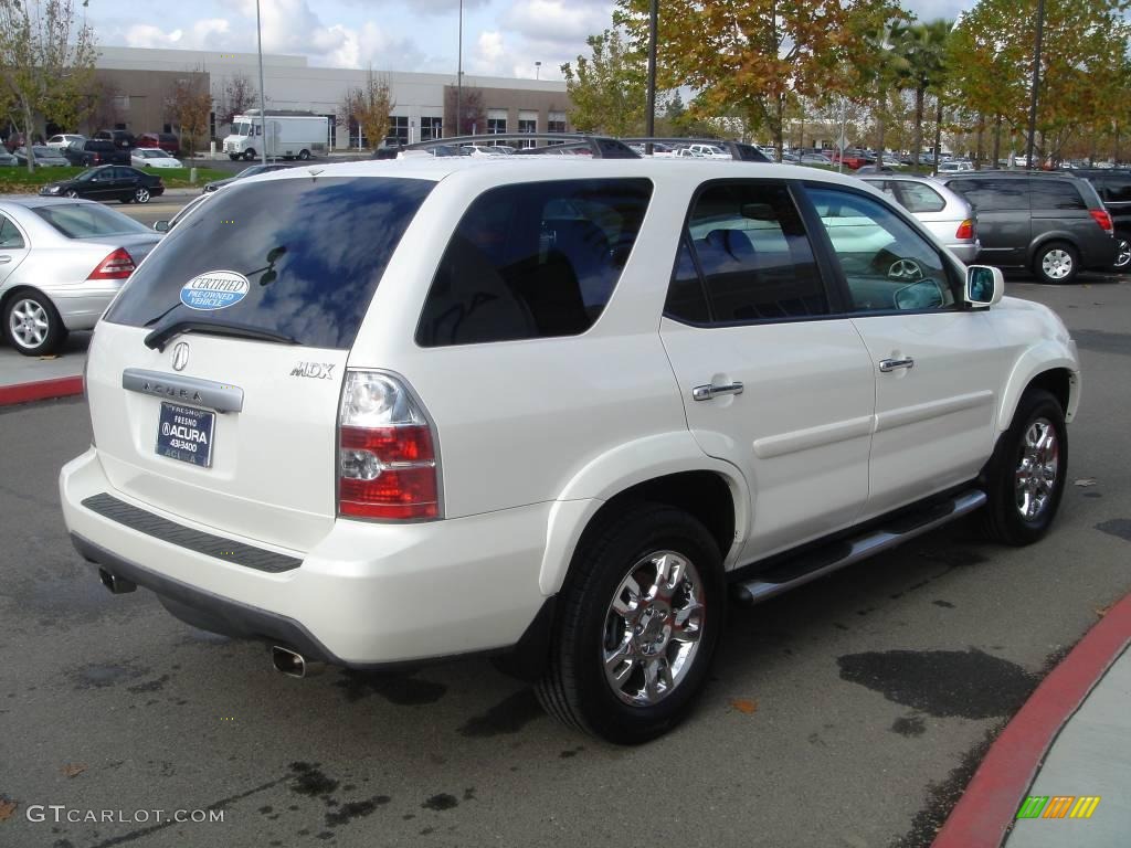2005 MDX  - Taffeta White / Saddle photo #4
