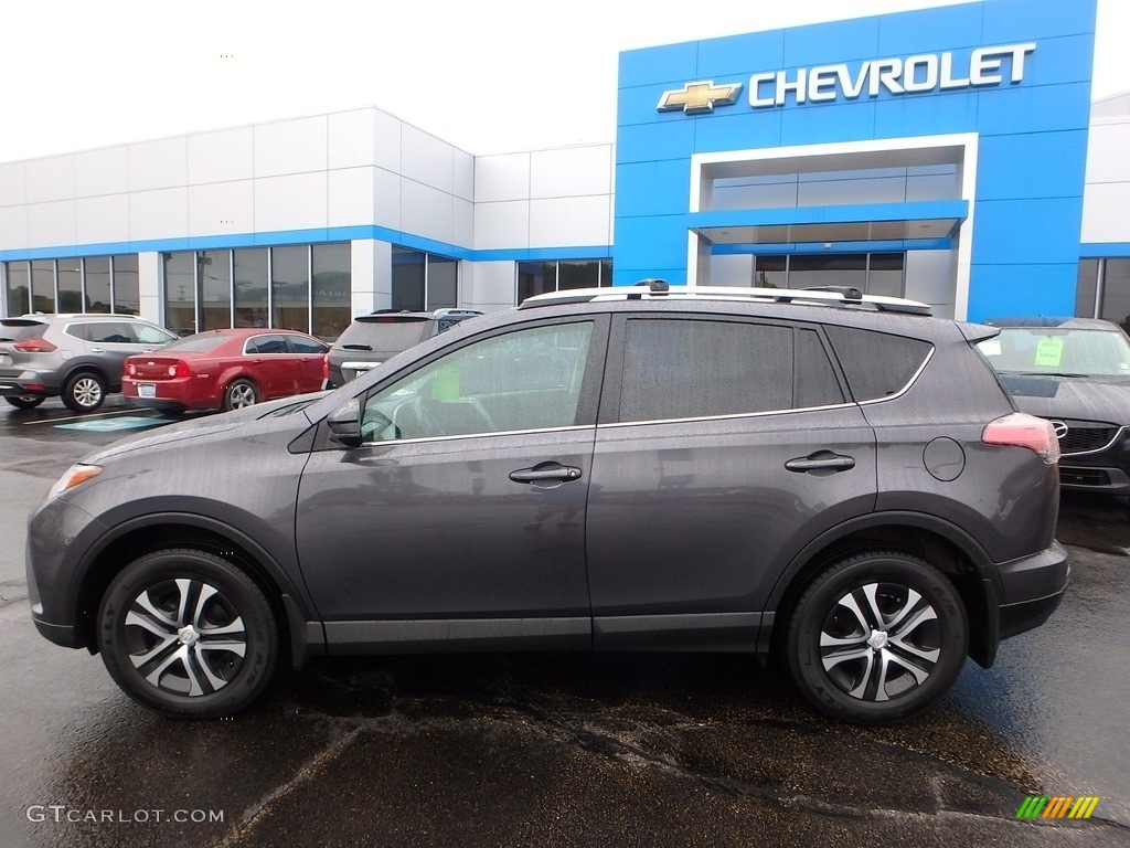 2016 RAV4 LE AWD - Magnetic Gray Metallic / Black photo #3