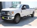 Oxford White - F350 Super Duty Lariat Crew Cab 4x4 Photo No. 3