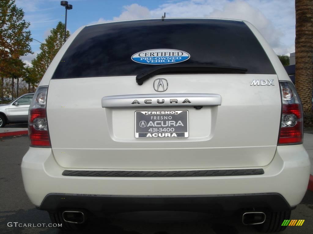 2005 MDX  - Taffeta White / Saddle photo #5