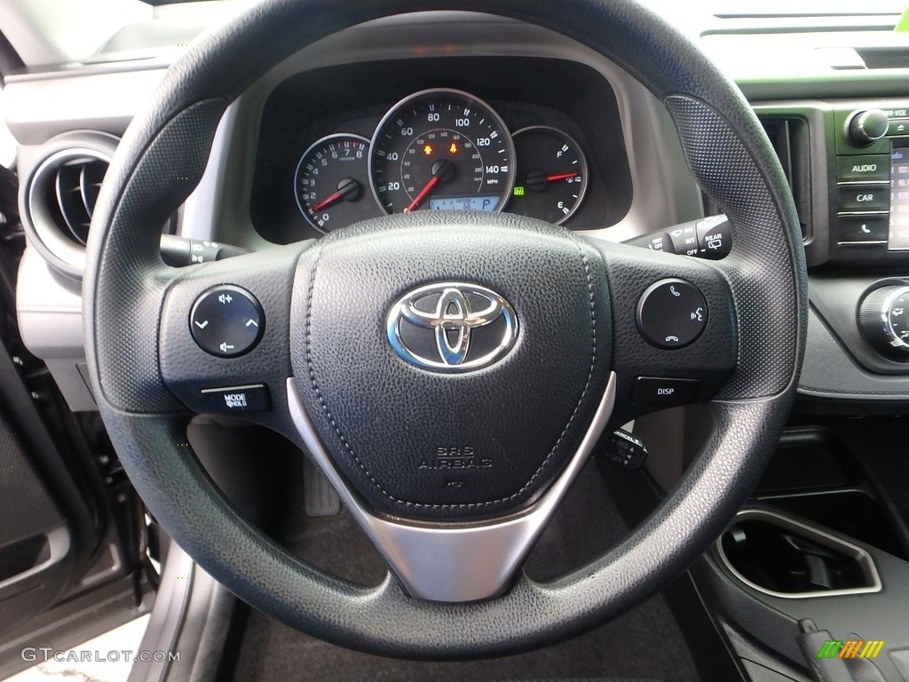 2016 RAV4 LE AWD - Magnetic Gray Metallic / Black photo #26