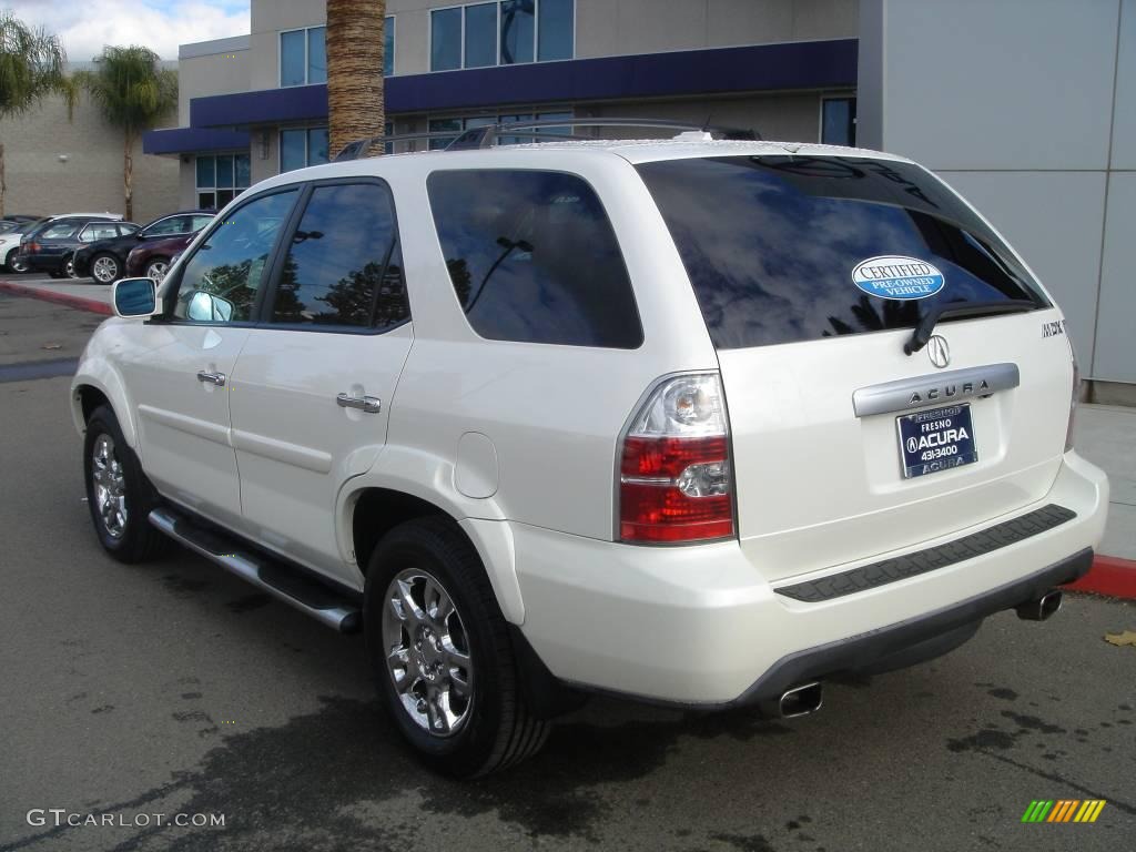 2005 MDX  - Taffeta White / Saddle photo #6
