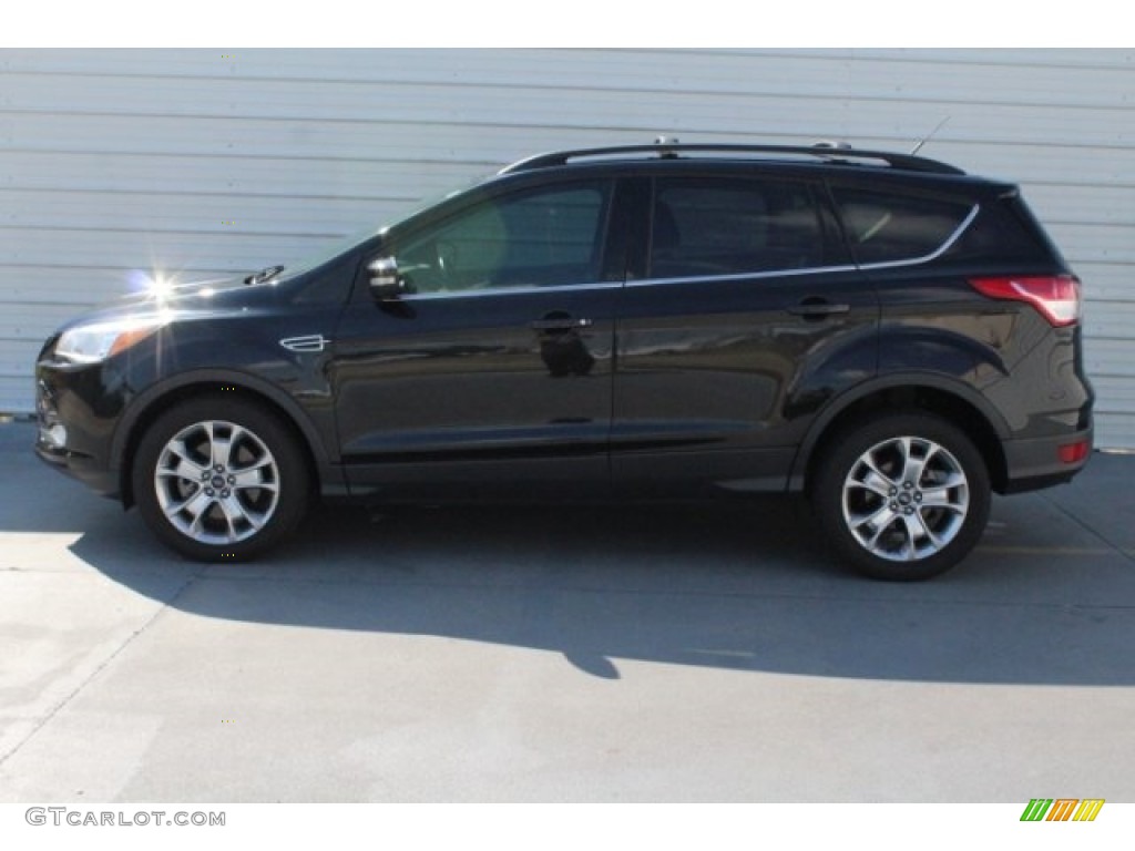 2013 Escape SEL 2.0L EcoBoost - Tuxedo Black Metallic / Charcoal Black photo #7