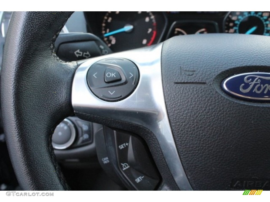 2013 Escape SEL 2.0L EcoBoost - Tuxedo Black Metallic / Charcoal Black photo #23