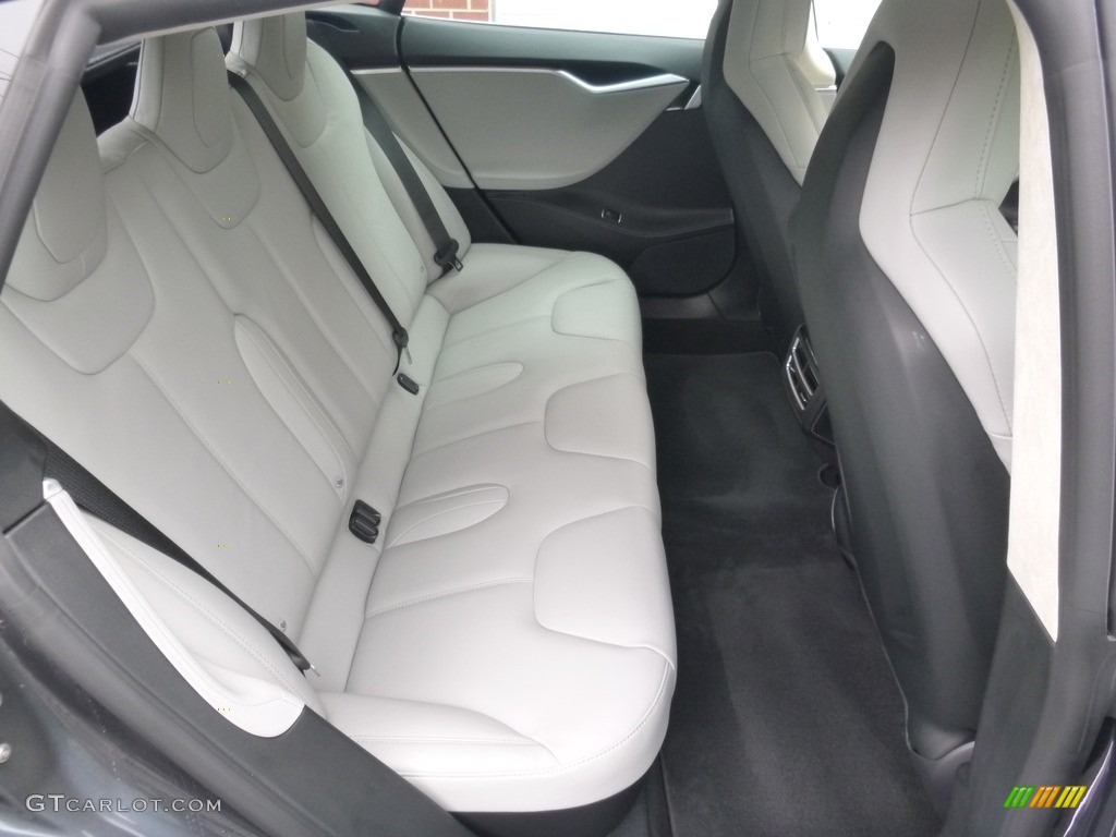 2016 Tesla Model S 90D Rear Seat Photo #127245208