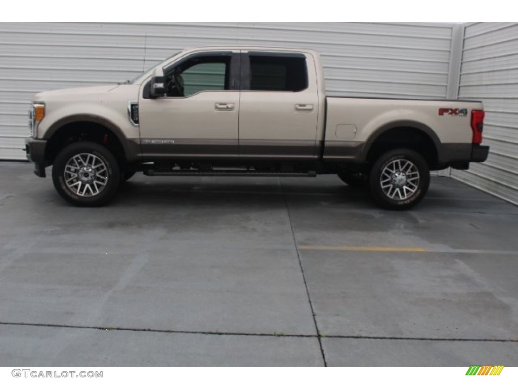 2017 F250 Super Duty King Ranch Crew Cab 4x4 - White Gold / King Ranch Mesa Antique Java photo #6