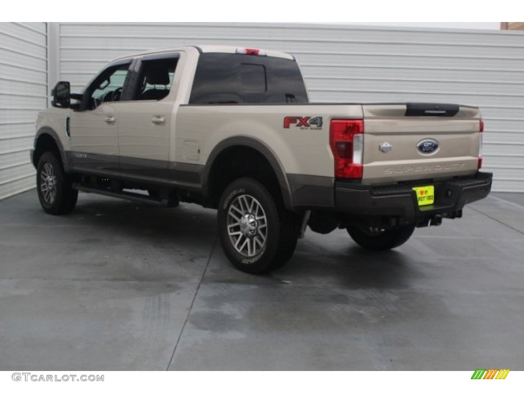 2017 F250 Super Duty King Ranch Crew Cab 4x4 - White Gold / King Ranch Mesa Antique Java photo #7