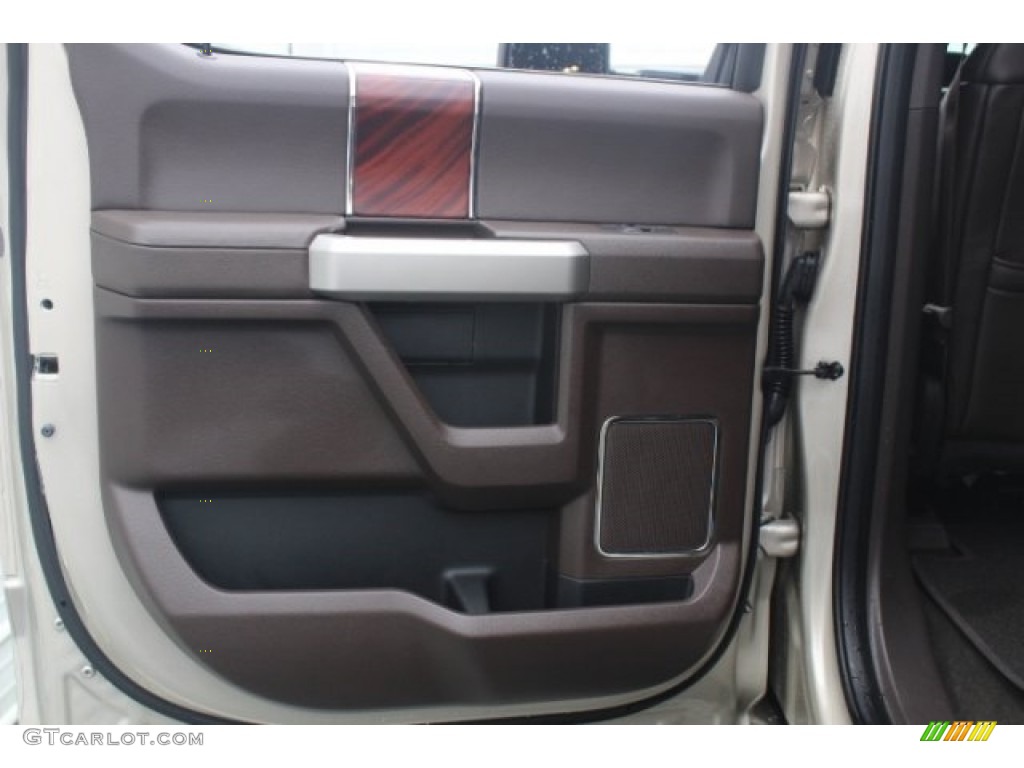 2017 F250 Super Duty King Ranch Crew Cab 4x4 - White Gold / King Ranch Mesa Antique Java photo #26