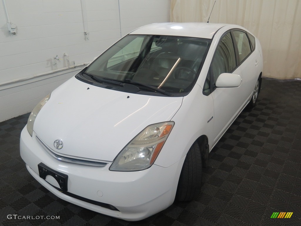 2006 Prius Hybrid - Super White / Gray photo #7