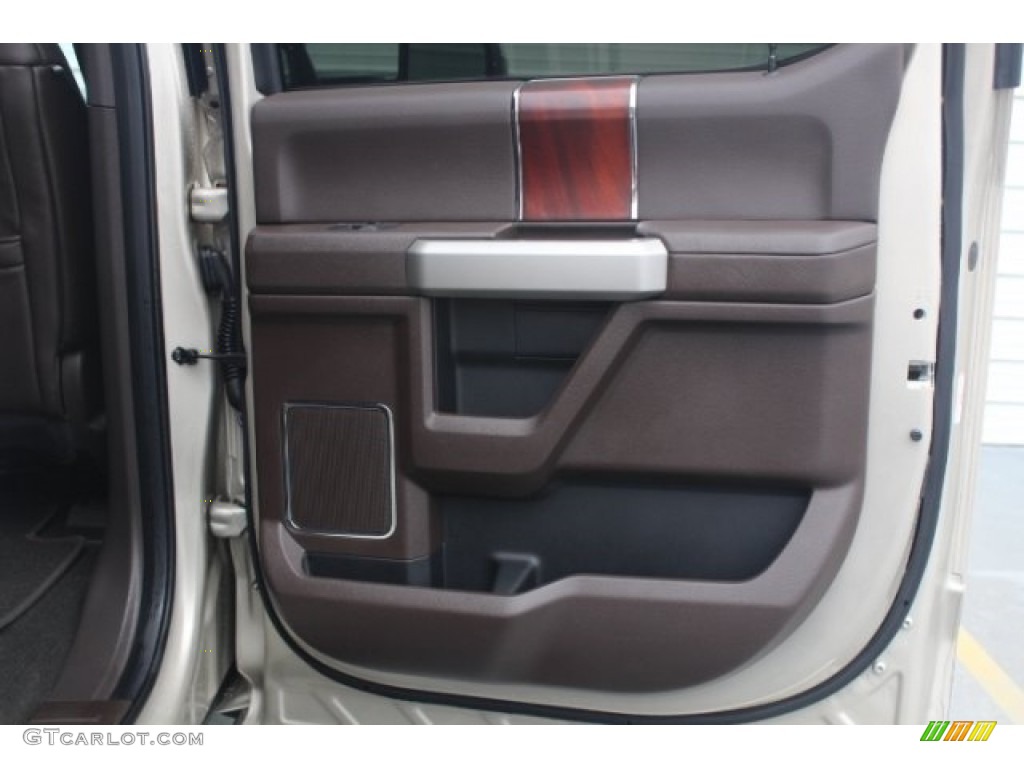 2017 F250 Super Duty King Ranch Crew Cab 4x4 - White Gold / King Ranch Mesa Antique Java photo #33