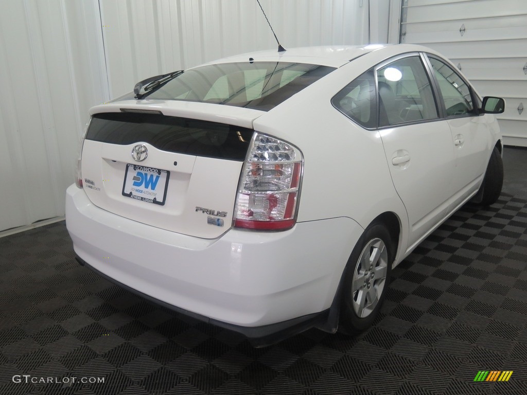 2006 Prius Hybrid - Super White / Gray photo #10