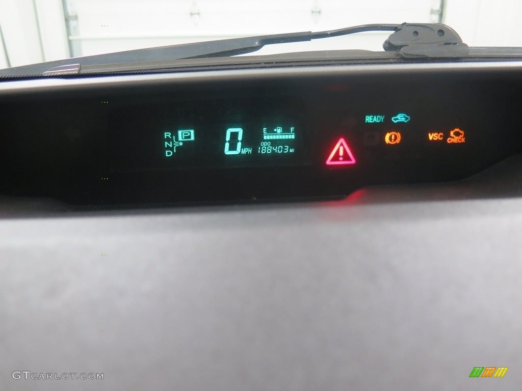 2006 Prius Hybrid - Super White / Gray photo #13