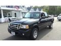 2011 Black Ford Ranger XLT SuperCab  photo #3