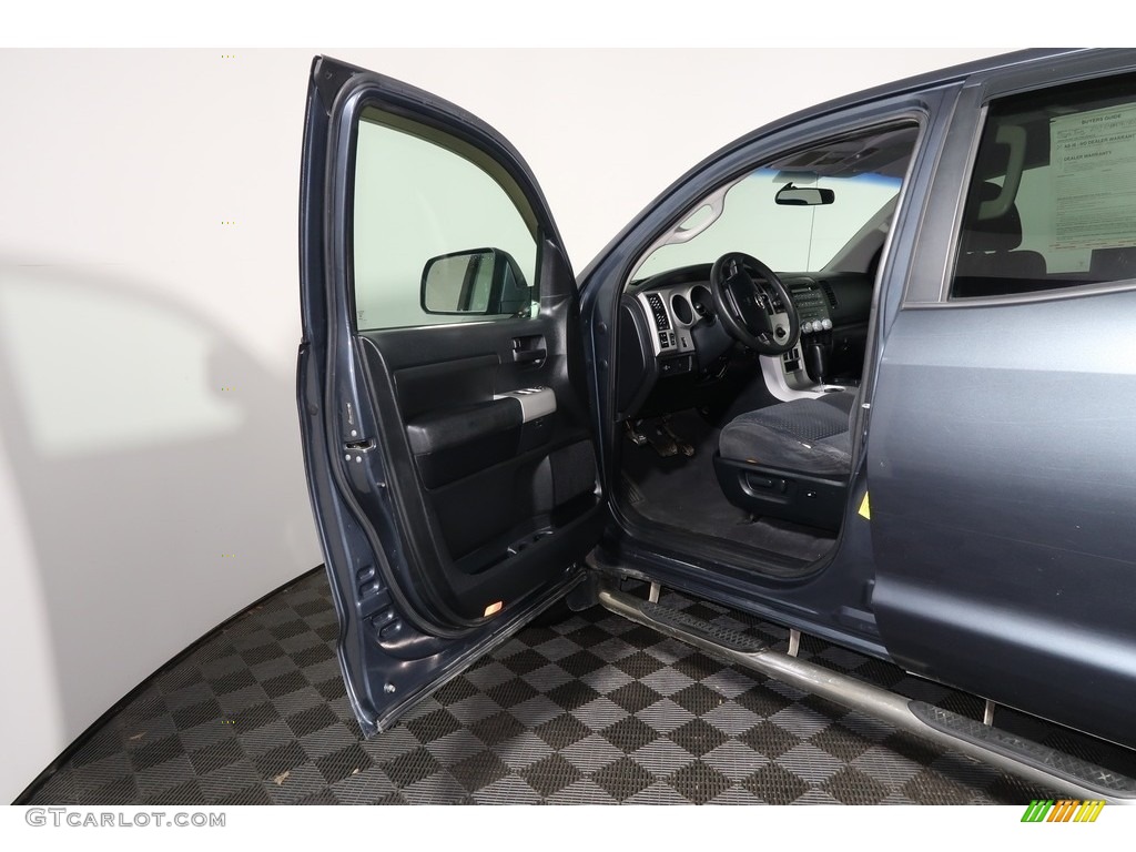 2008 Tundra SR5 Double Cab 4x4 - Slate Gray Metallic / Black photo #22