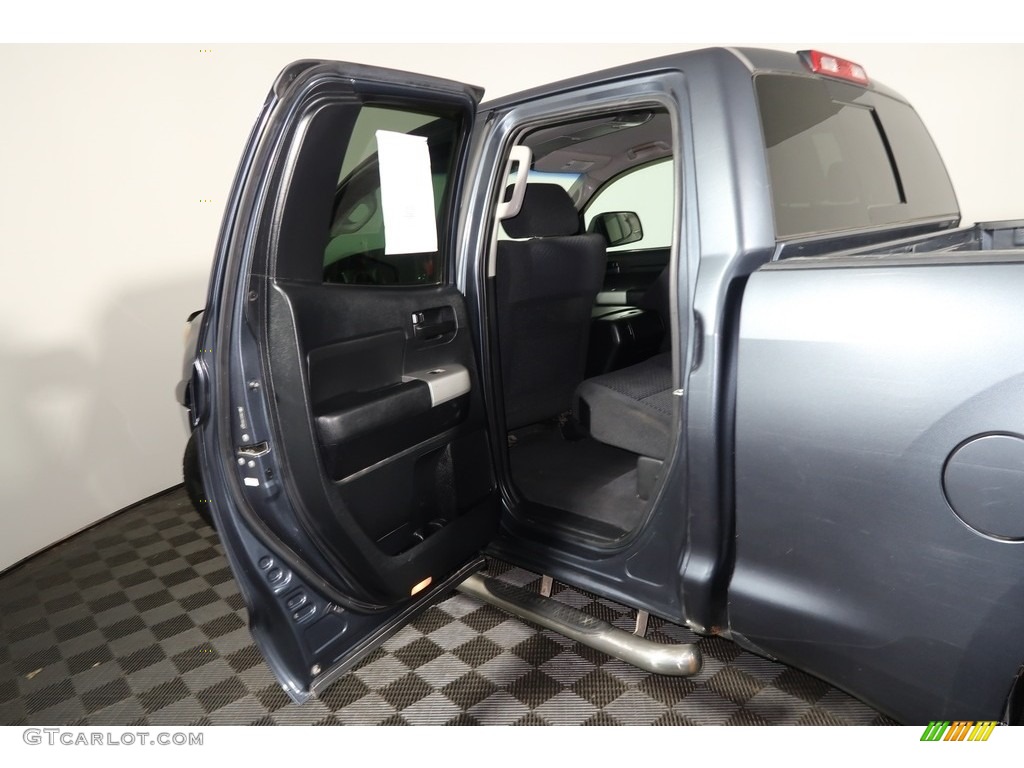 2008 Tundra SR5 Double Cab 4x4 - Slate Gray Metallic / Black photo #23
