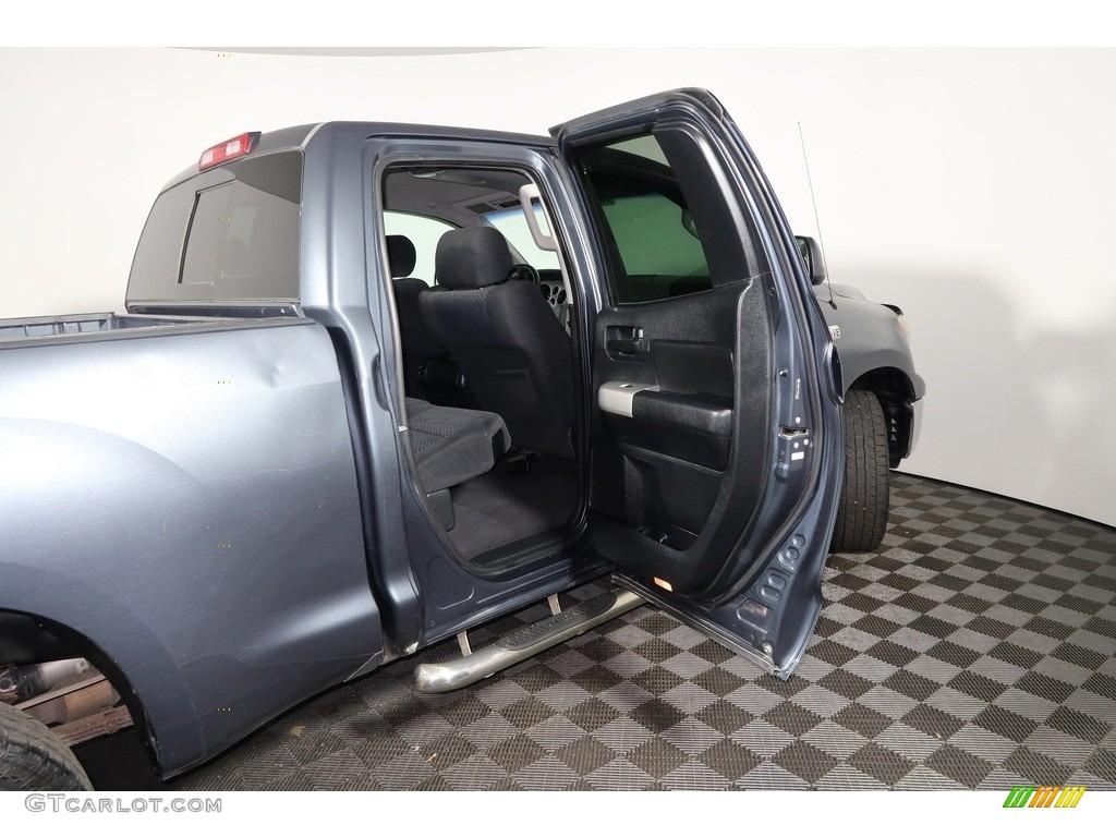 2008 Tundra SR5 Double Cab 4x4 - Slate Gray Metallic / Black photo #24