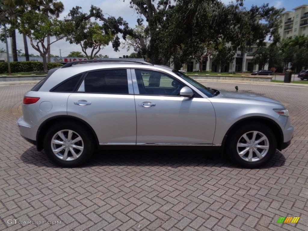 2006 FX 35 AWD - Liquid Platinum Metallic / Graphite photo #11