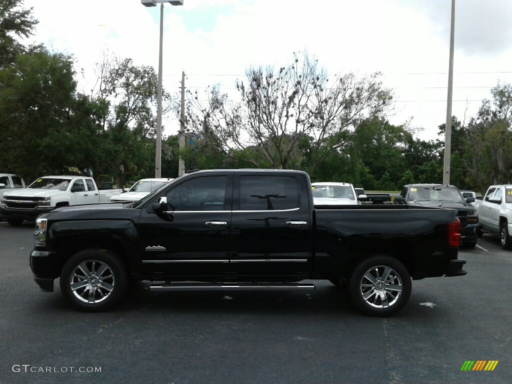 2018 Silverado 1500 High Country Crew Cab - Black / High Country Saddle photo #2