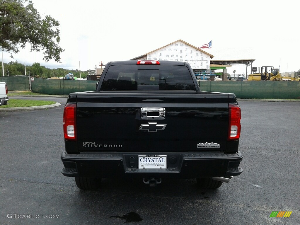 2018 Silverado 1500 High Country Crew Cab - Black / High Country Saddle photo #4