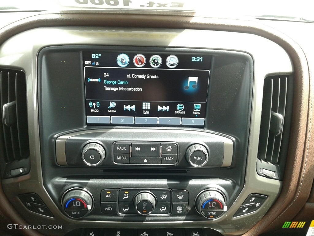 2018 Silverado 1500 High Country Crew Cab - Black / High Country Saddle photo #15