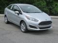 2018 Ingot Silver Ford Fiesta SE Sedan  photo #1