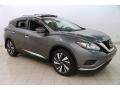 Gun Metallic 2017 Nissan Murano Platinum AWD