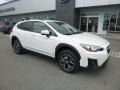 2018 Crystal White Pearl Subaru Crosstrek 2.0i Premium  photo #1