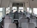 Charcoal Black 2018 Ford Transit Passenger Wagon XLT 350 HR Long Interior Color